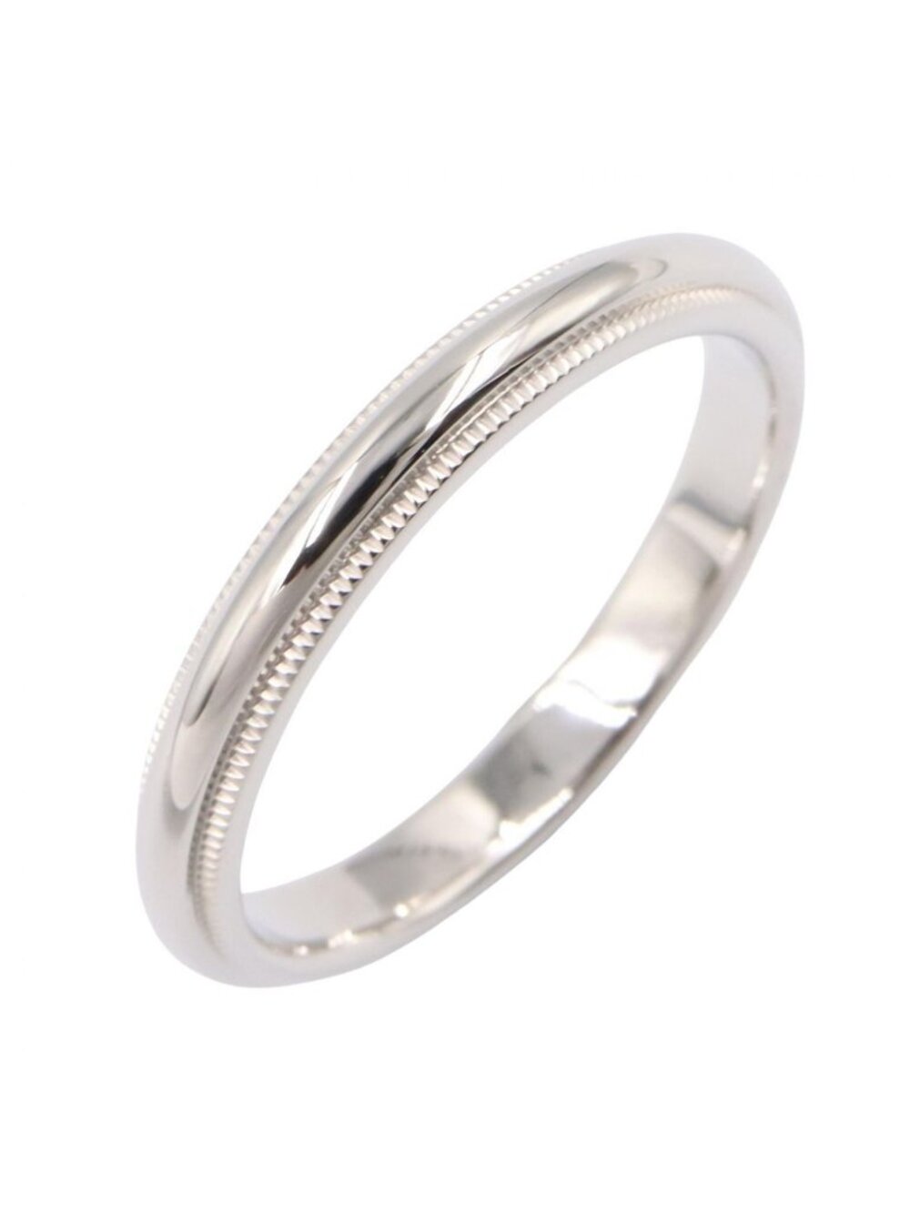 Tiffany & Co Ring Milgrain Platinum